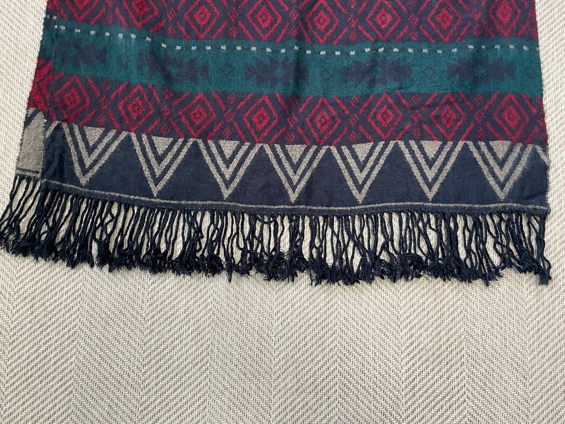 빈티지 네이티브 아메리칸 사우트웨스턴 리버시블 블랭킷  J03592 상품이미지5