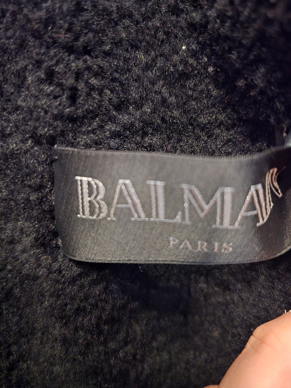 발망 양가죽 코트 상품이미지1