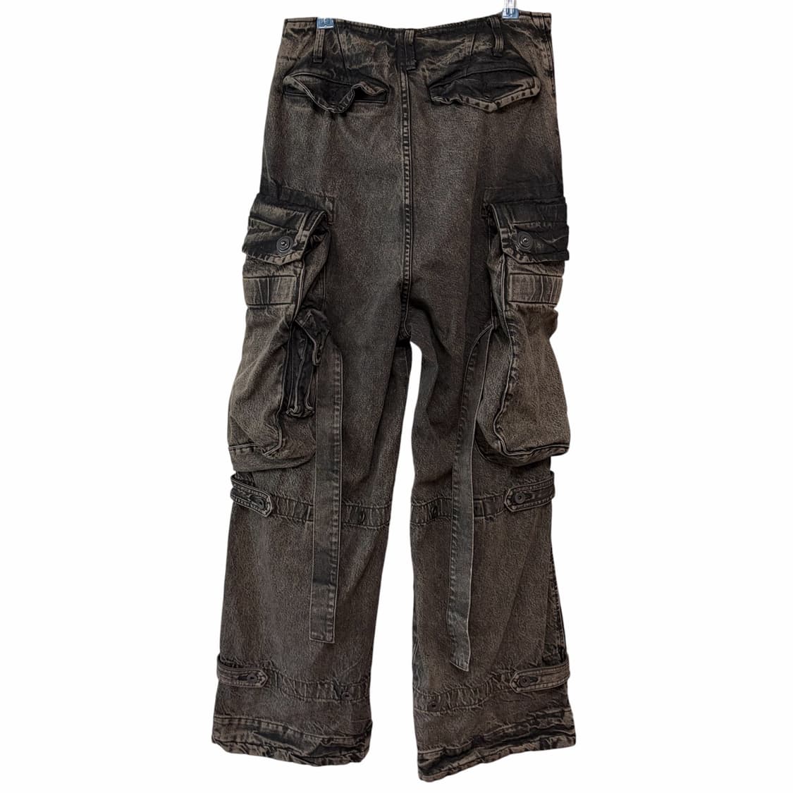 [새상품/1] 율리우스 25SS 12oz 데님 와이드 가스마스크 카고팬츠 상품이미지2