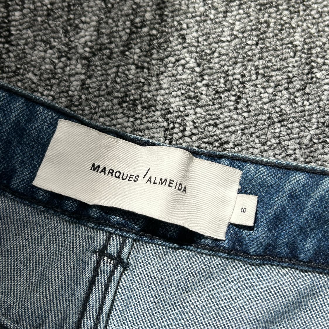 마르케스 알메이다 레이스업 데님 팬츠 상품이미지6