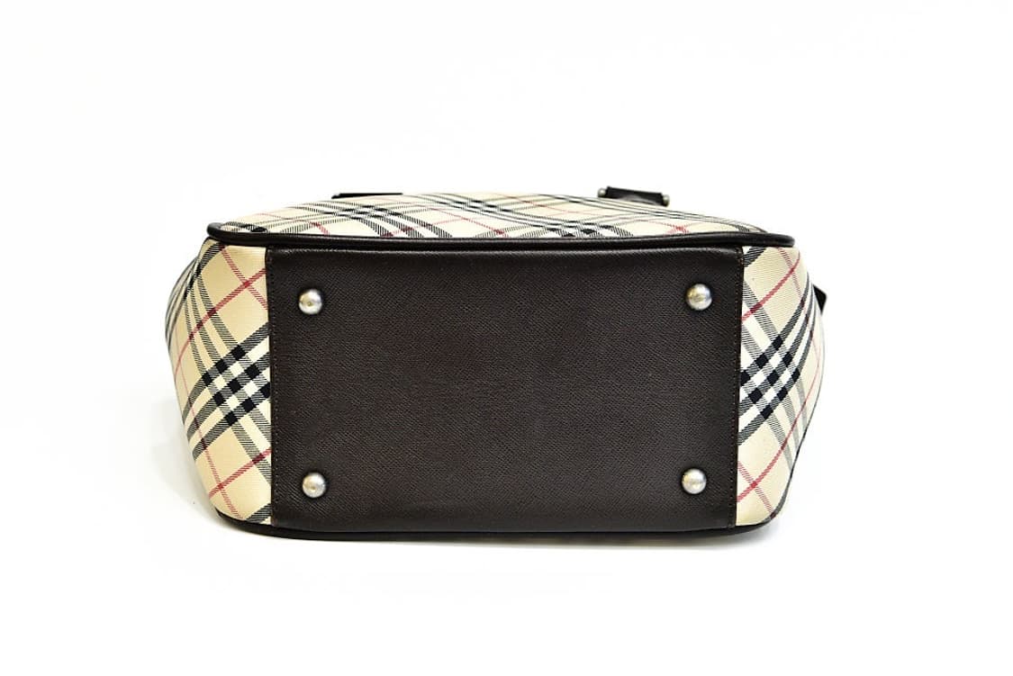 버버리 노바체크 캔버스 토트백(정품) 상품이미지5