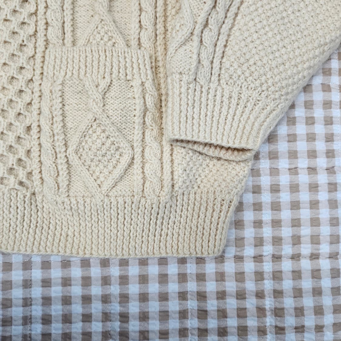 한림수직 울100 니트 가디건 남자100 상품이미지4