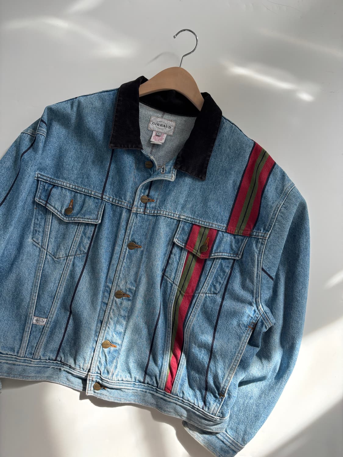 Marithe 마리떼 프랑소와 저버 90s 패턴 데님 자켓 상품이미지2