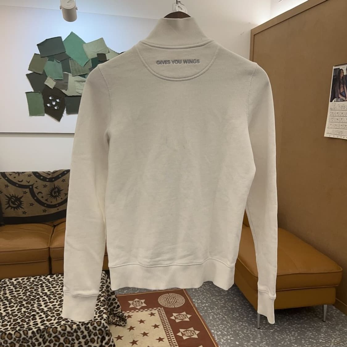 레드불 빈티지 모터사이클 레이싱 스웻 져지 집업 XS C09418 상품이미지3