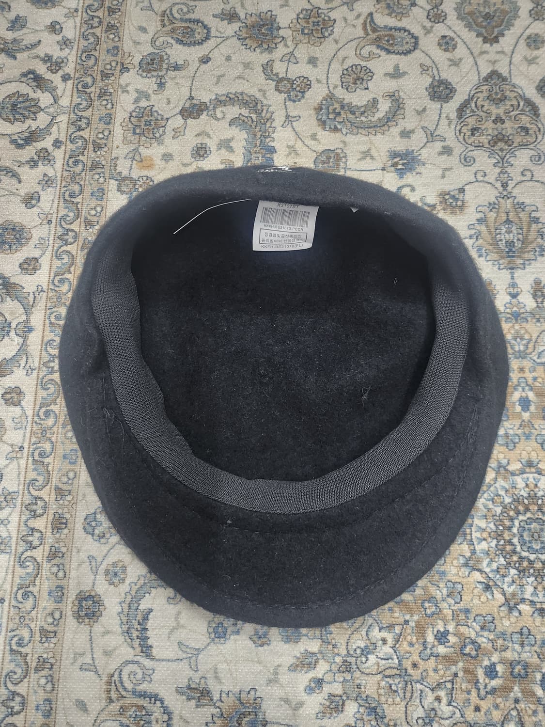 (새상품) 캉골 울 블랙 베레모 L 상품이미지8