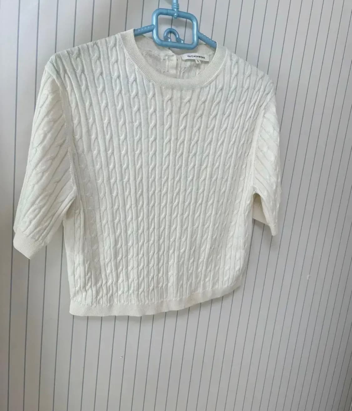 한섬 더캐시미어 실크 니트 탑 상품이미지7