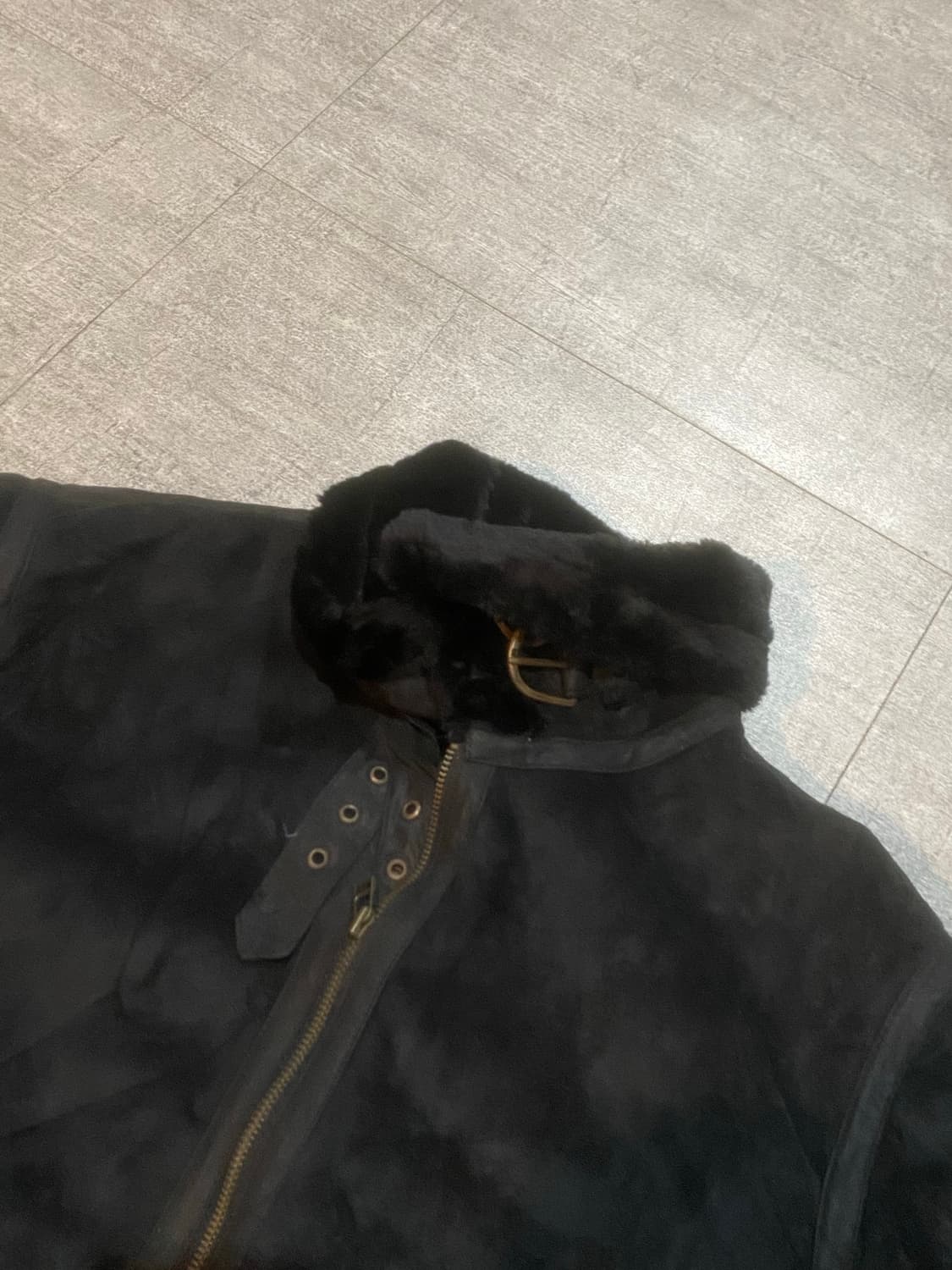 일본빈티지 Moderm 올드스쿨아메카지 보헤미안스트릿 무스탕자켓 상품이미지2