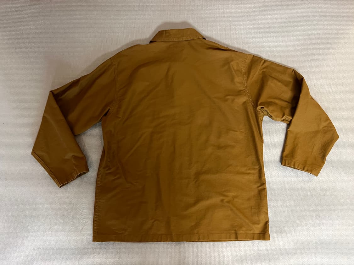 택제거 새제품 - 유니클로 워크 셔츠 자켓(브라운) XL 상품이미지2