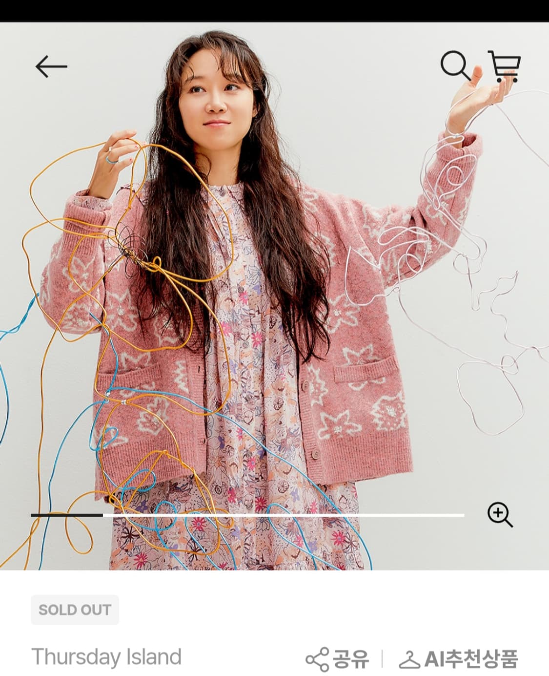 써스데이아일랜드 원피스 상품이미지2
