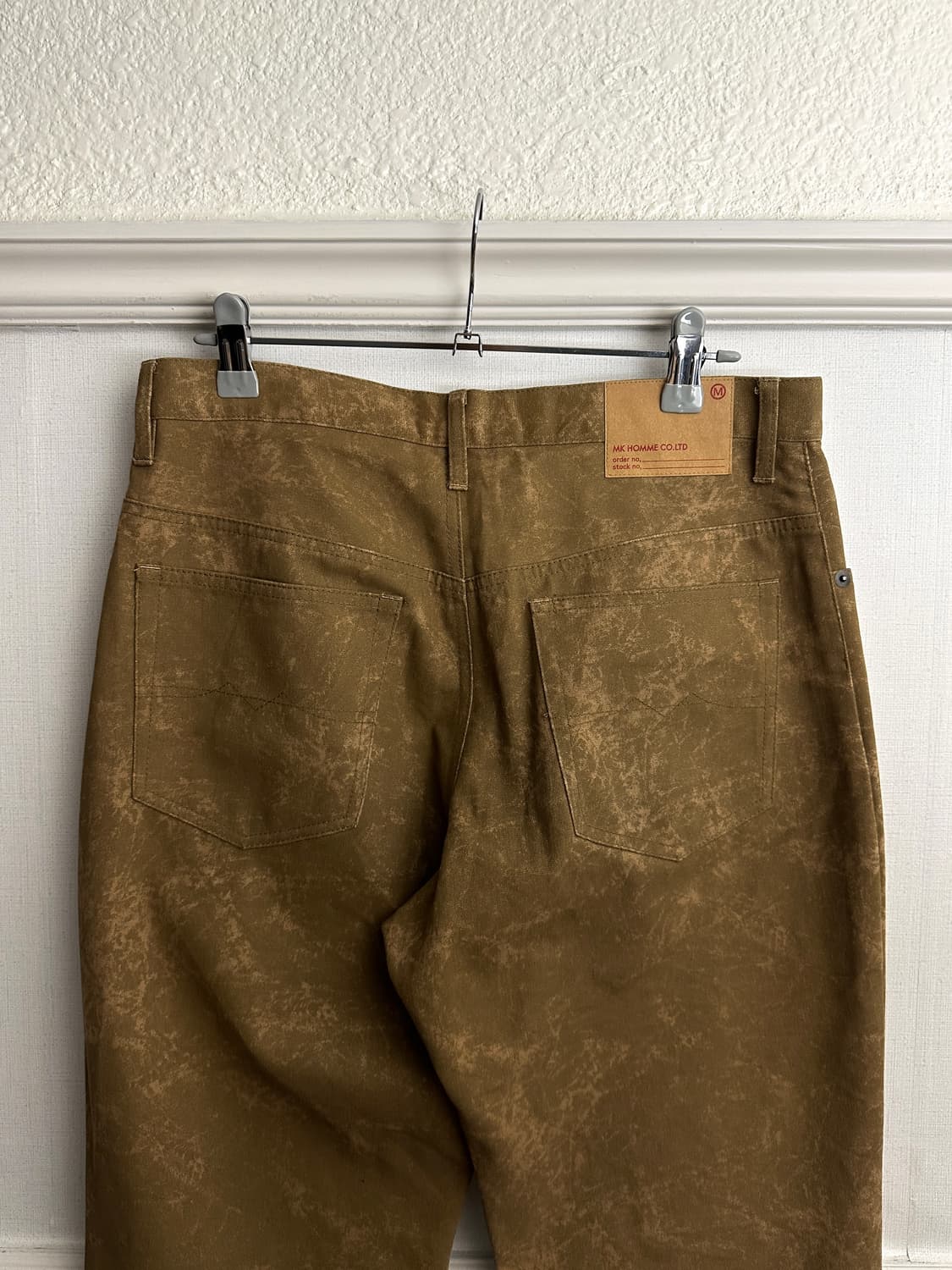 MK Homme 블리치 쉘 스트레이트 팬츠 상품이미지10