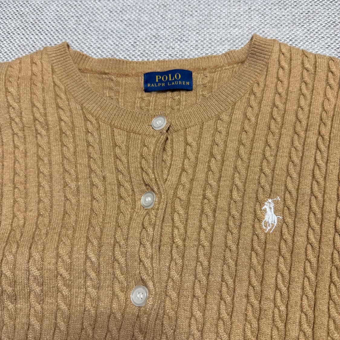 폴로 랄프로렌 케이블 니트 가디건 상품이미지2
