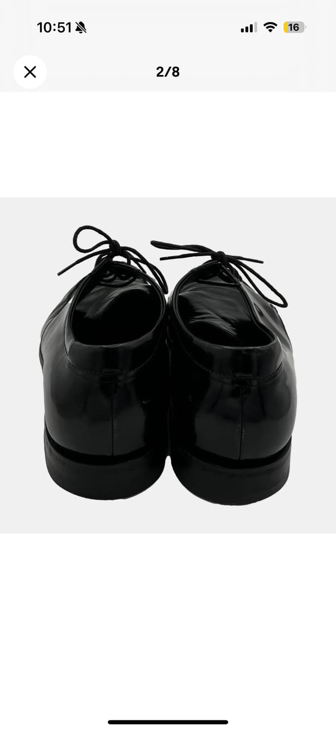 프라다 더비슈즈 uk8 상품이미지4