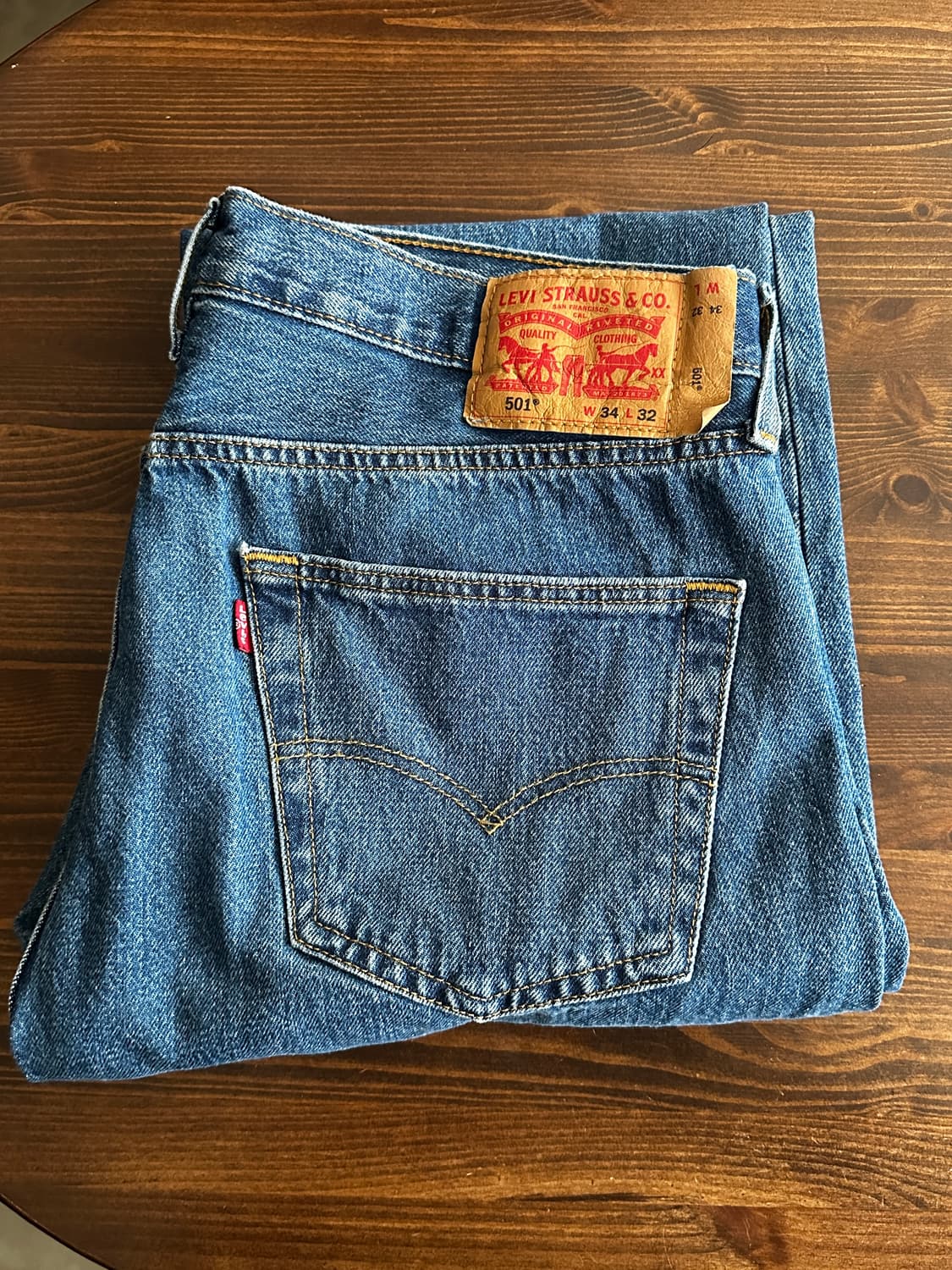 Levis 501 데님 팬츠 W34 L32 상품이미지1