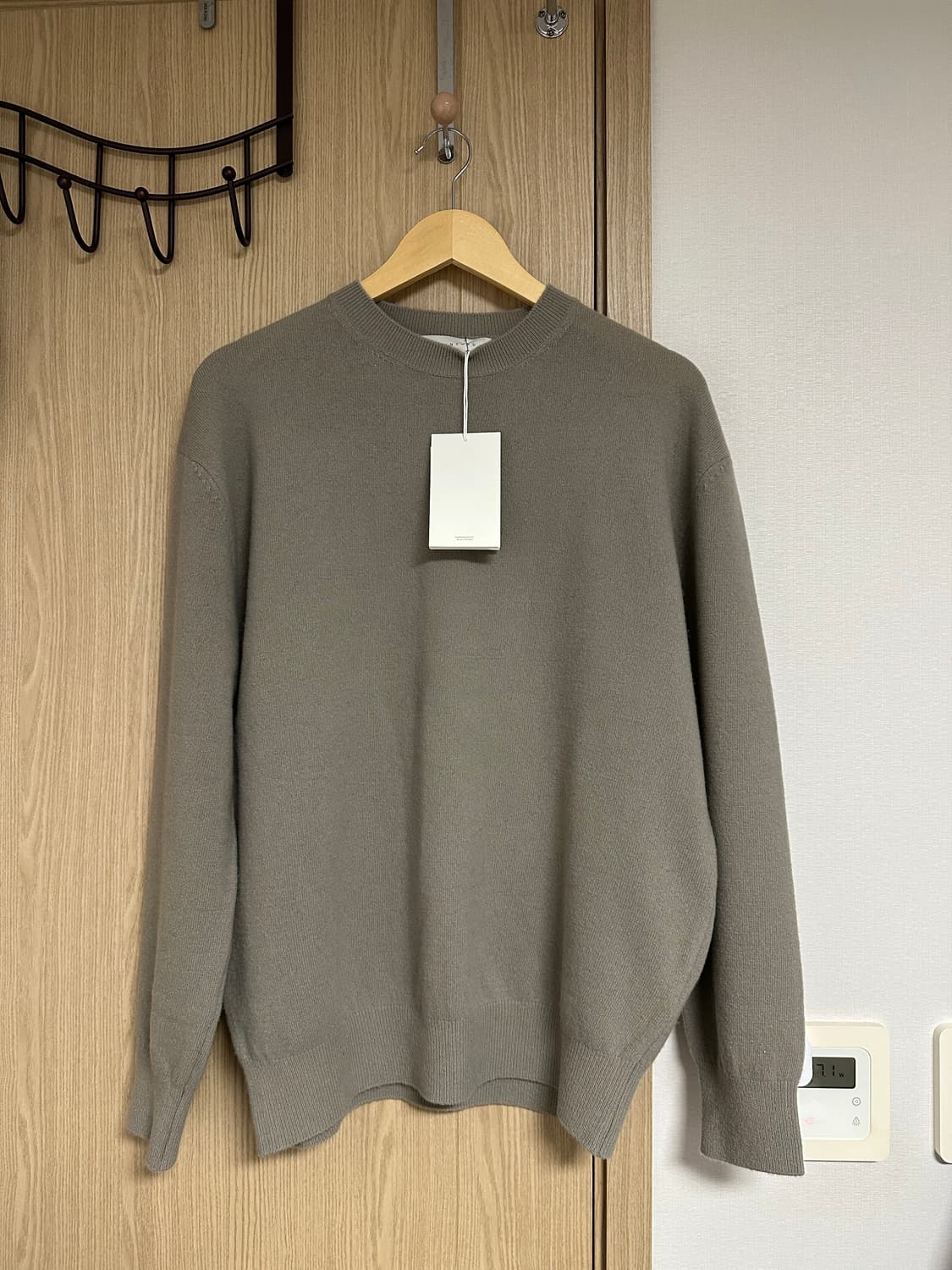 브라운야드 / 캐시미어 크루넥 스웨터 올리브 / 4 상품이미지2