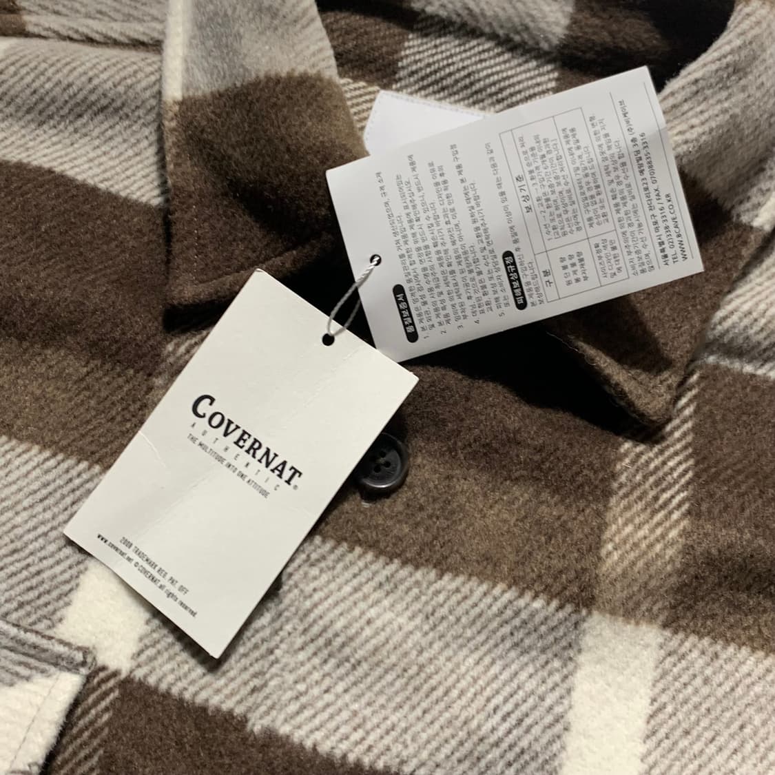 커버낫 플란넬 셔츠  상품이미지4