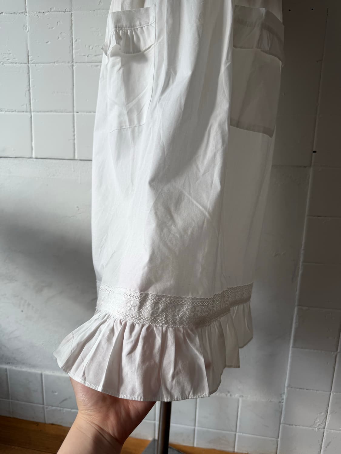 Vintage Lace Pinafore Apron 상품이미지5
