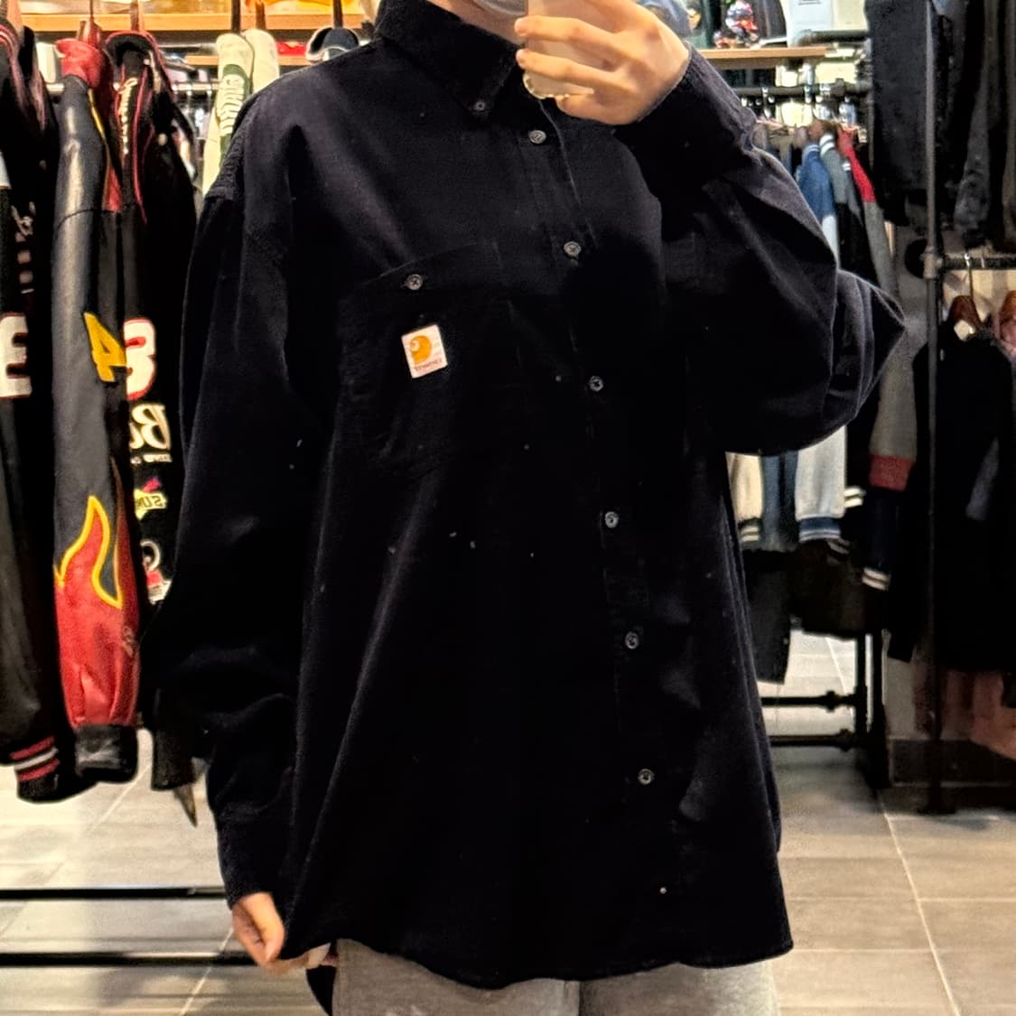 [NO.9] 칼하트 코듀로이 긴팔셔츠 상품이미지3