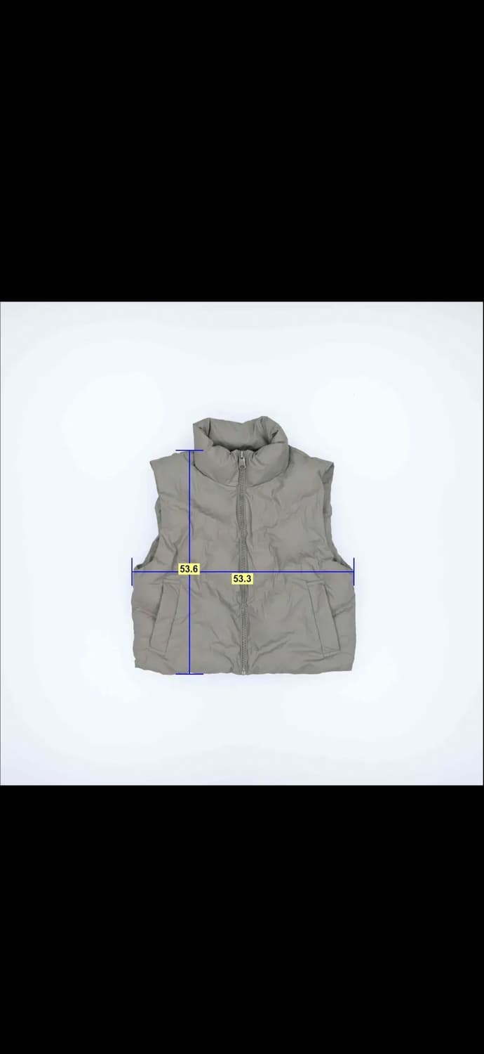 자라 여성 패딩조끼 1219H1 상품이미지7