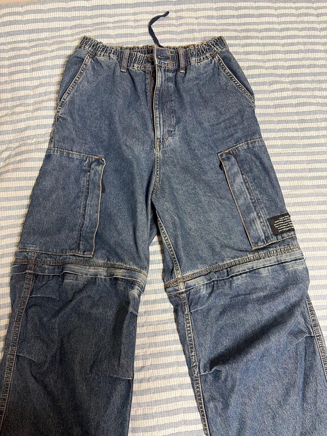 GU x 언더커버 컨버터블 데님 상품이미지2