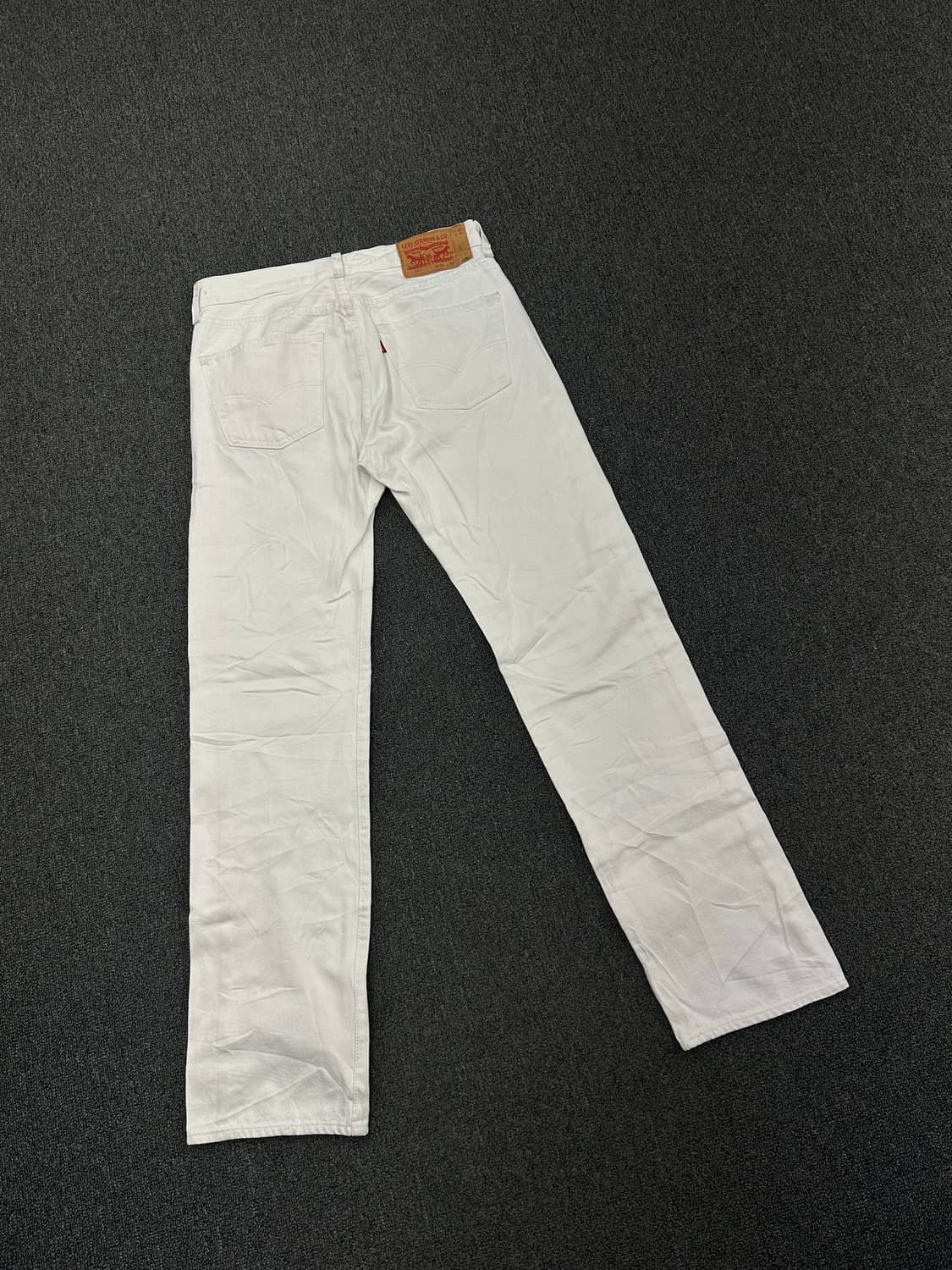 32)Levi’s 501 빈티지 화이트 데님팬츠 상품이미지2