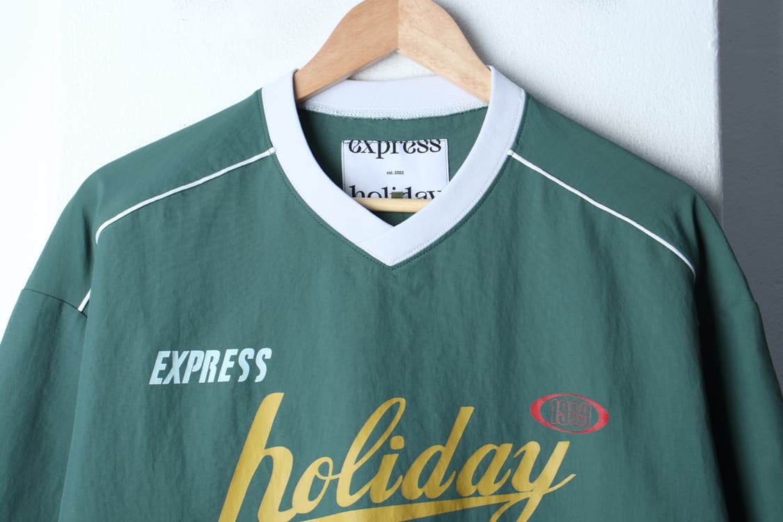 (L-XL) 익스프레스 홀리데이 반팔 티셔츠 유니폼 블록코어-H33389 상품이미지3