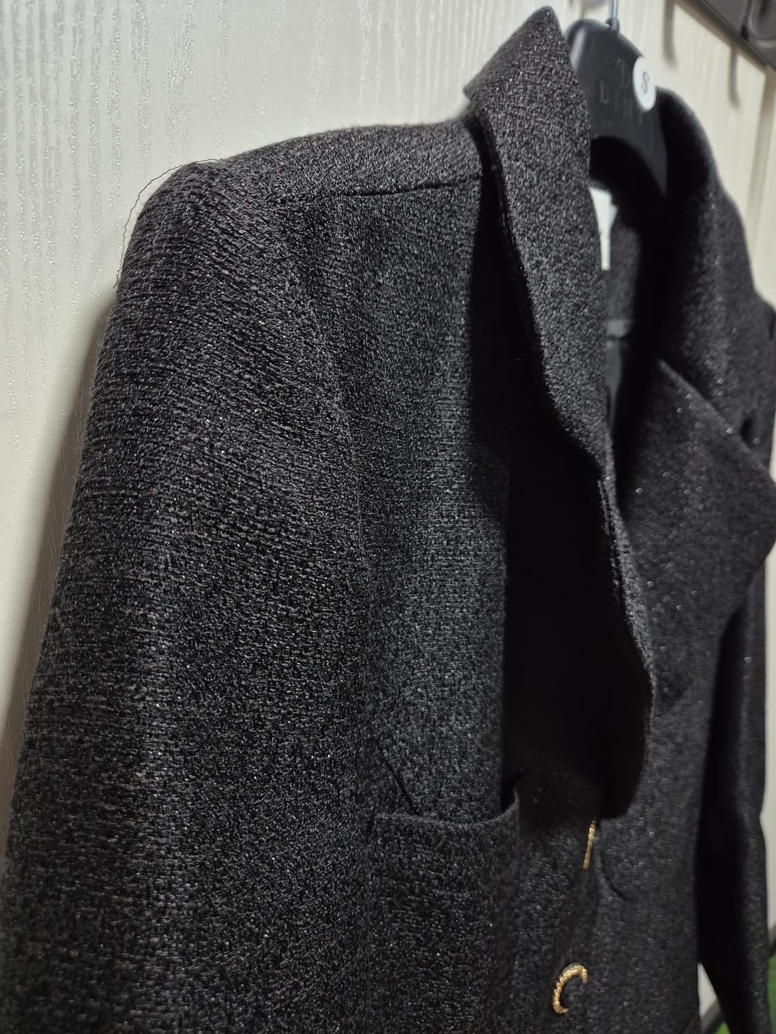 (타임세일)(새상품)딘트 롱 트위드 원피스 상품이미지8