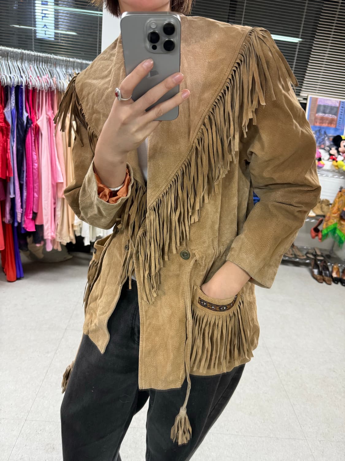Vintage scully fringe jacket 프린지자켓 상품이미지1