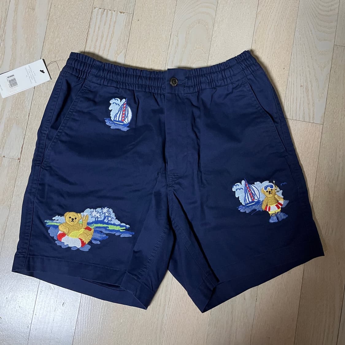 폴로 랄프 로렌 클래식 핏 폴로 베어 프렙스터 숏팬츠 상품이미지4