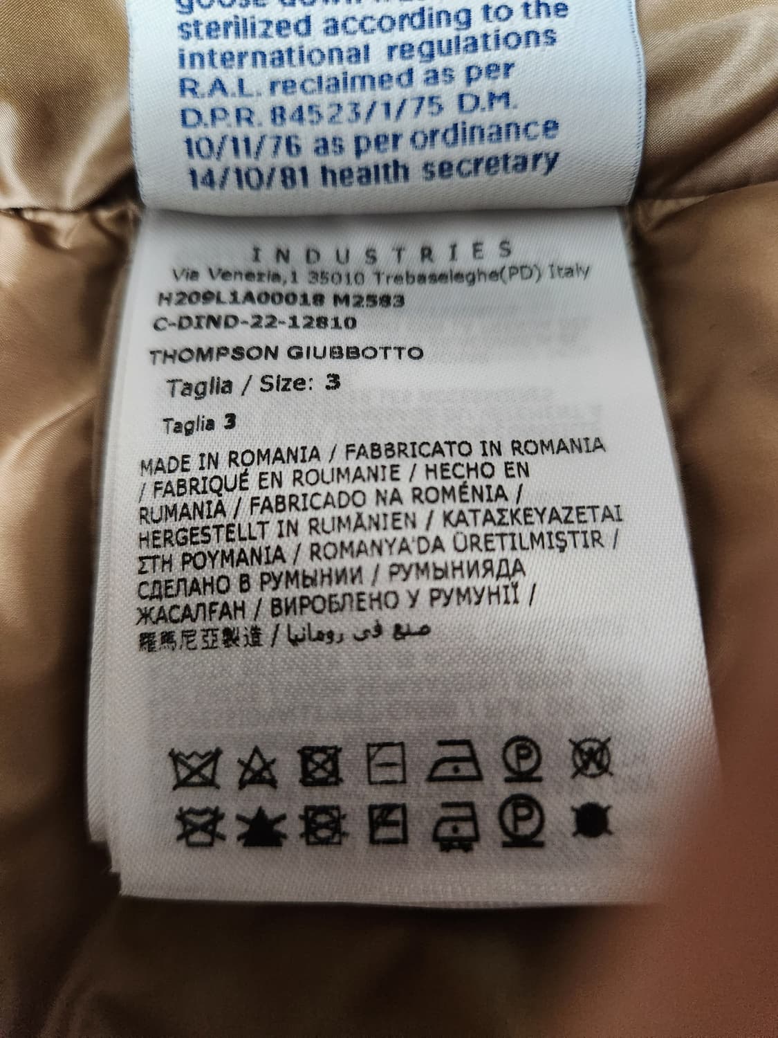 몽클레어 팜엔젤스 톰슨 패딩 상품이미지6