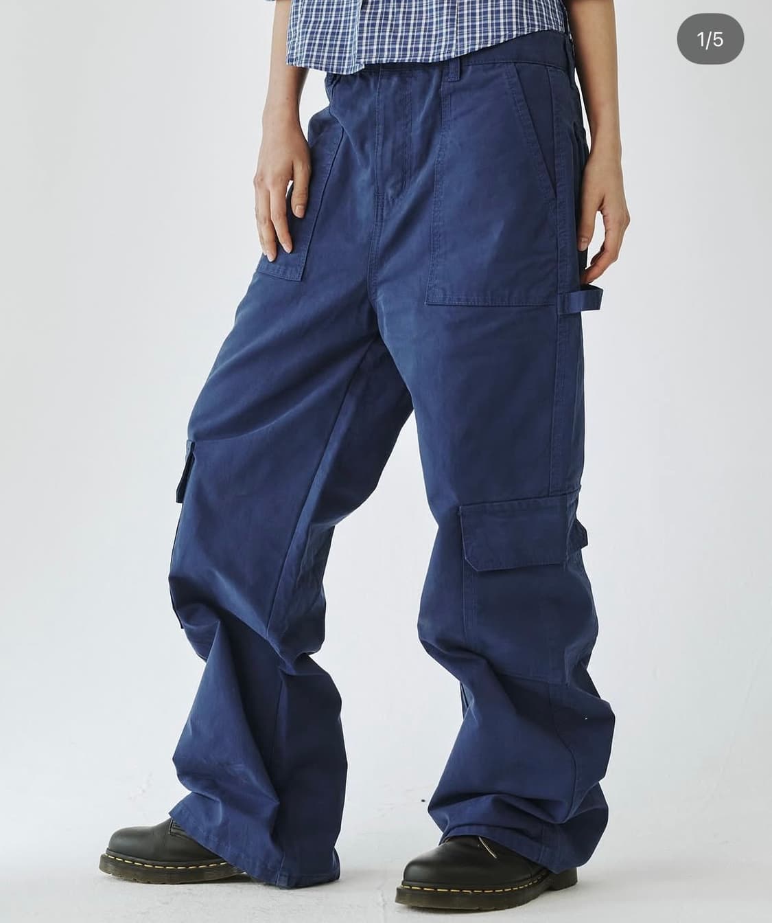 플리즈프로젝트 카펜터팬츠 블루 사이즈1 상품이미지1