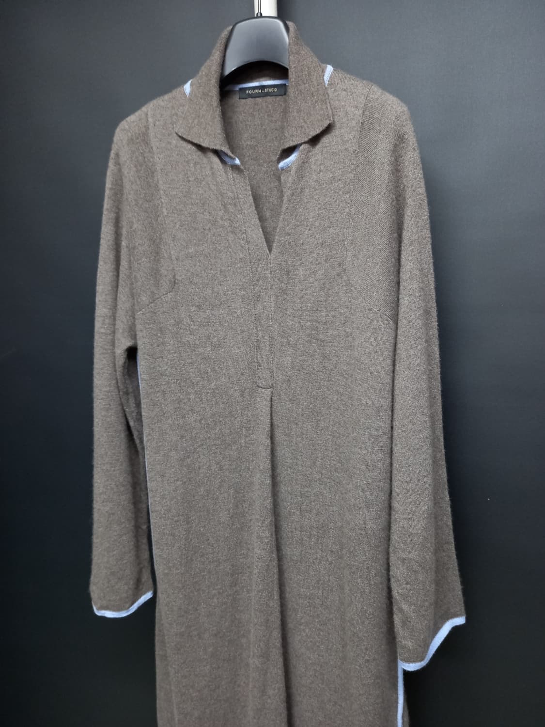 새 폼 스튜디오 FOURM 춘추동 맥시 롱 니트 윈피스 F 44-77 상품이미지3