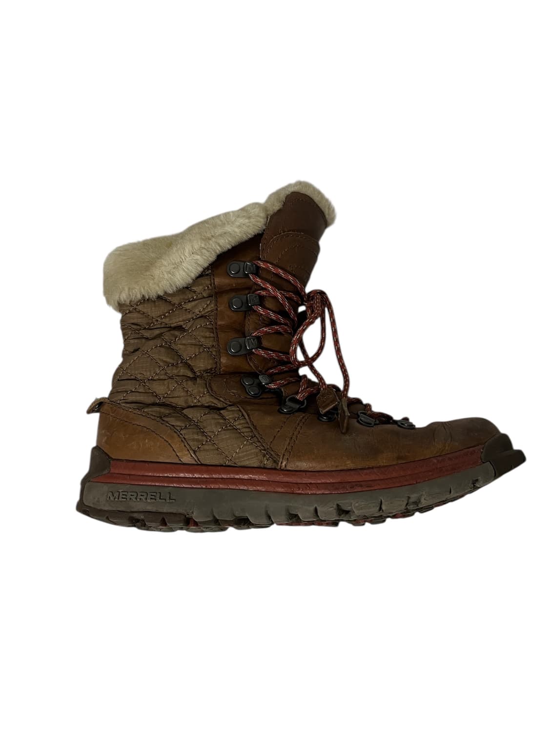 Merrell 빈티지 퍼 안감 하이킹 부츠 245 상품이미지4