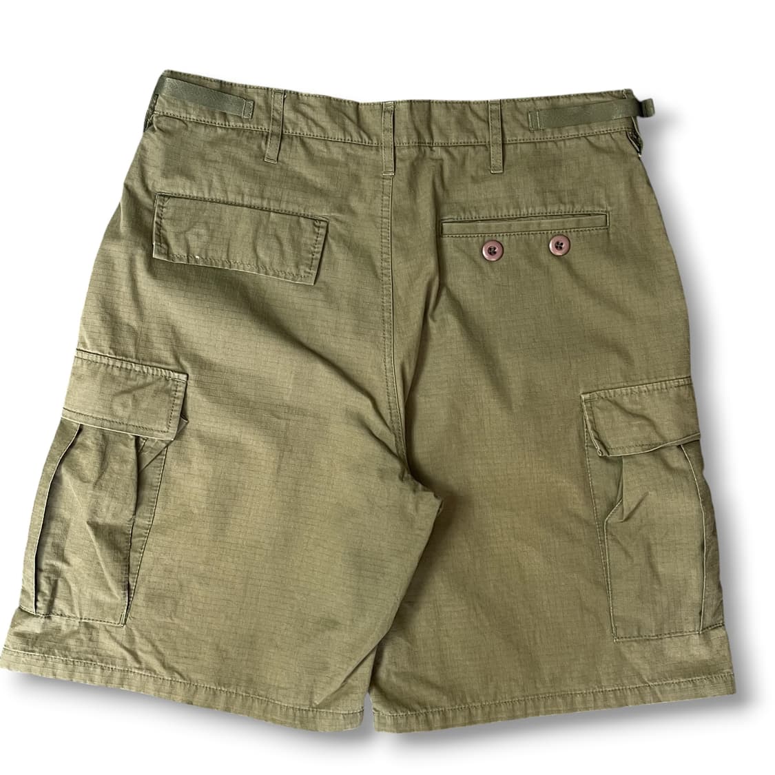 헤지스 신치백포인트 카키 카고 하프팬츠 S 상품이미지2