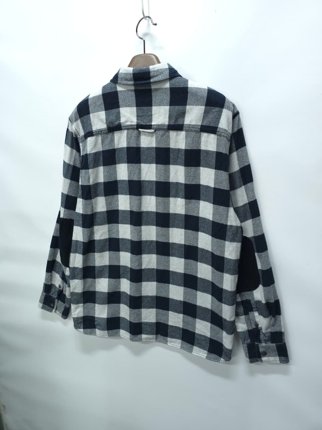 Roots(루츠) 블랙/화이트 체크 셔츠 XL 상품이미지7