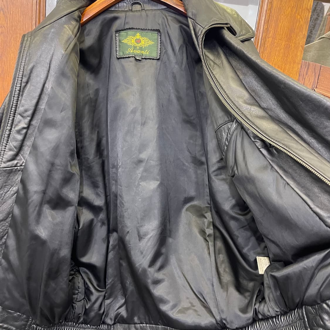 90's vintage leather jacket 상품이미지7
