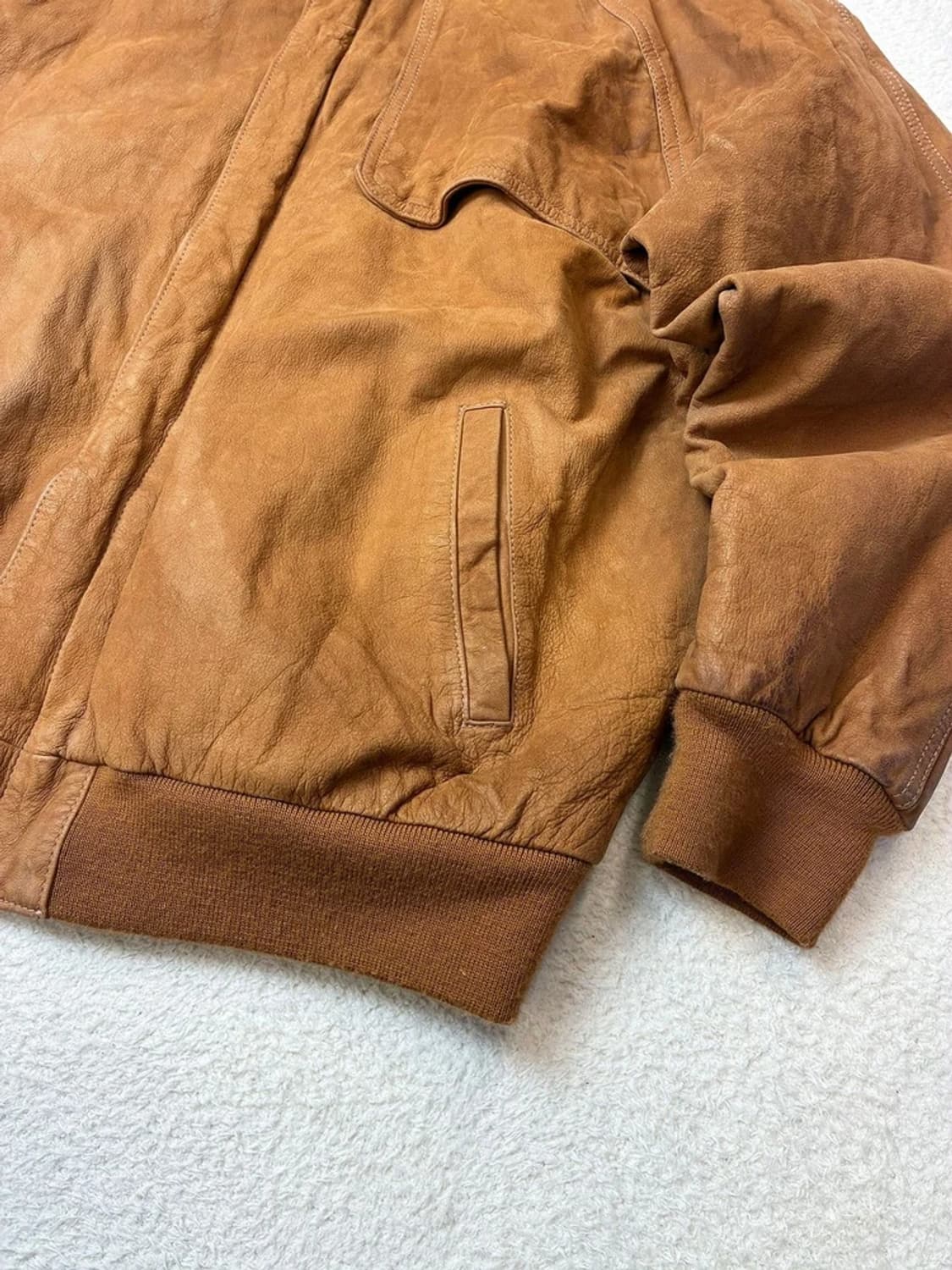 말보로 90's 스웨이드 가죽 자켓 PN6039 상품이미지4