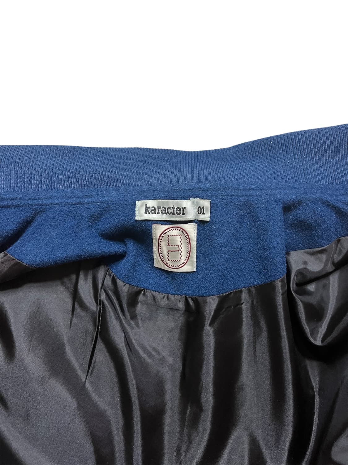 [L] 카럭터 울 블루종 블루 상품이미지5