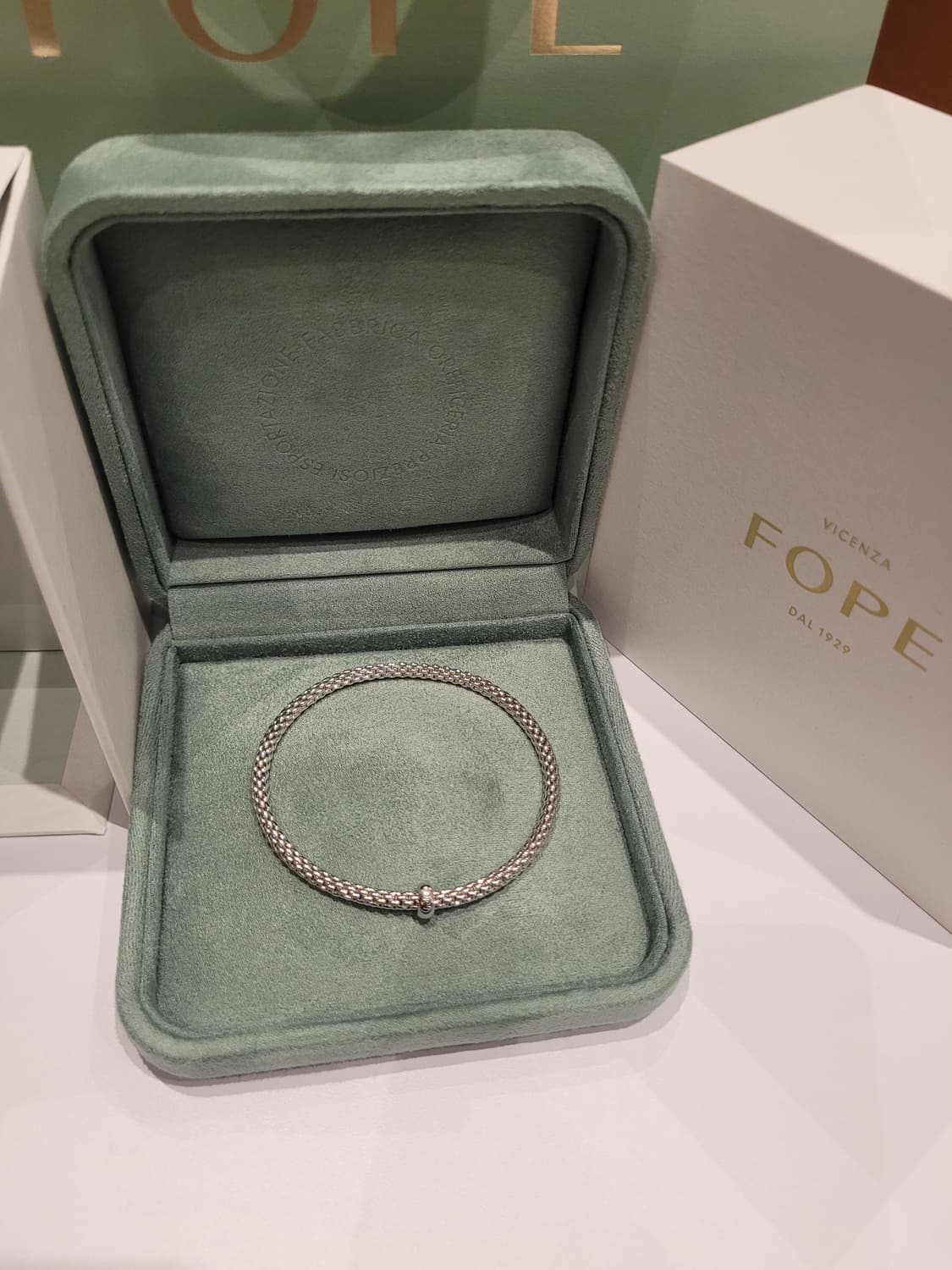 (새상품,풀구성) 포페 프리마 다이아몬드 플렉스 잇 브레이슬릿 팔찌 상품이미지1