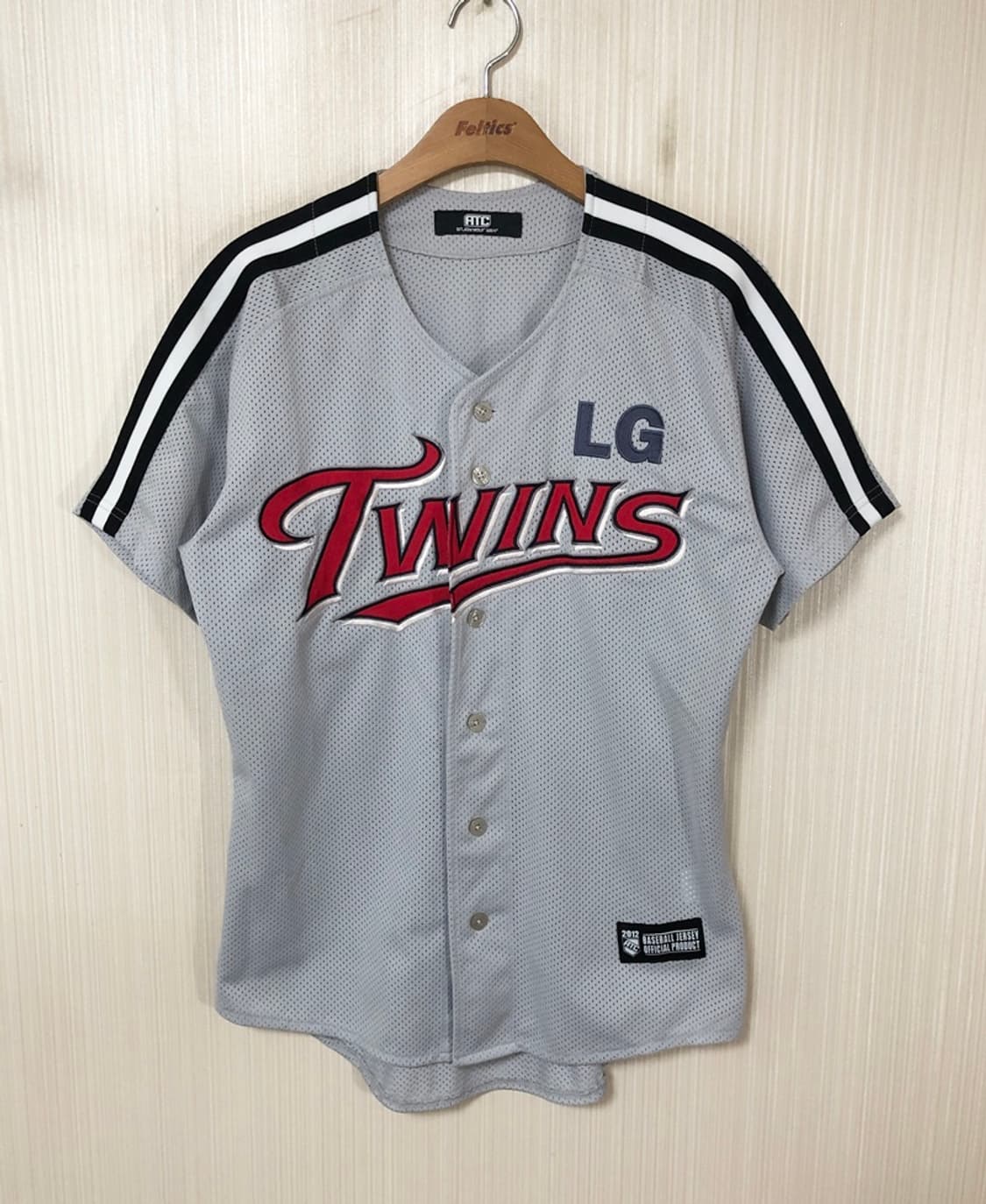 KBO ATC LG트윈스 그레이 원정유니폼/져지 95 상품이미지1