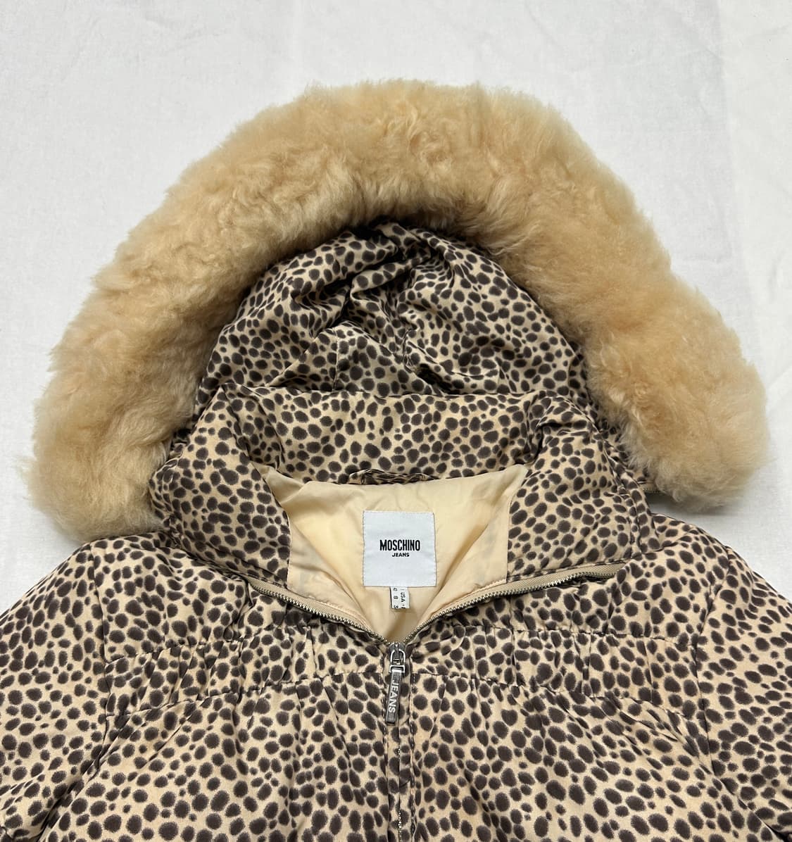 moschino jeans 레오파드 패딩 상품이미지3