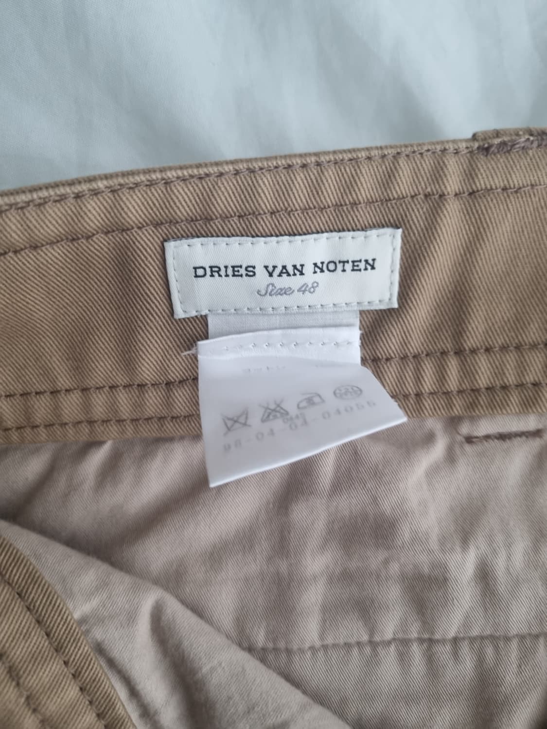 Dries van noten waist belt work pants 48 상품이미지3