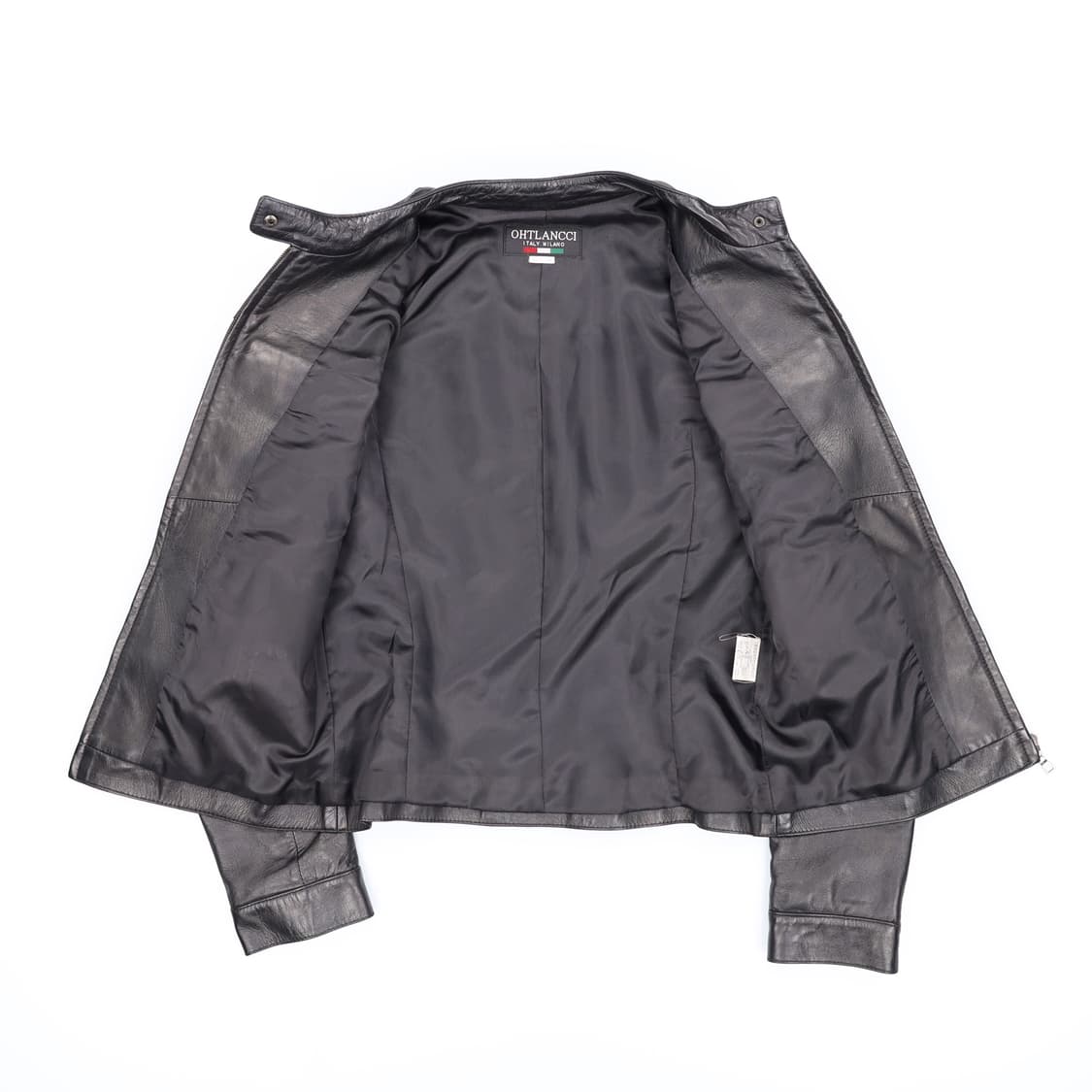 [55] 란찌 여성 빈티지 양가죽 싱글 라이더 자켓 블랙 3809 상품이미지3