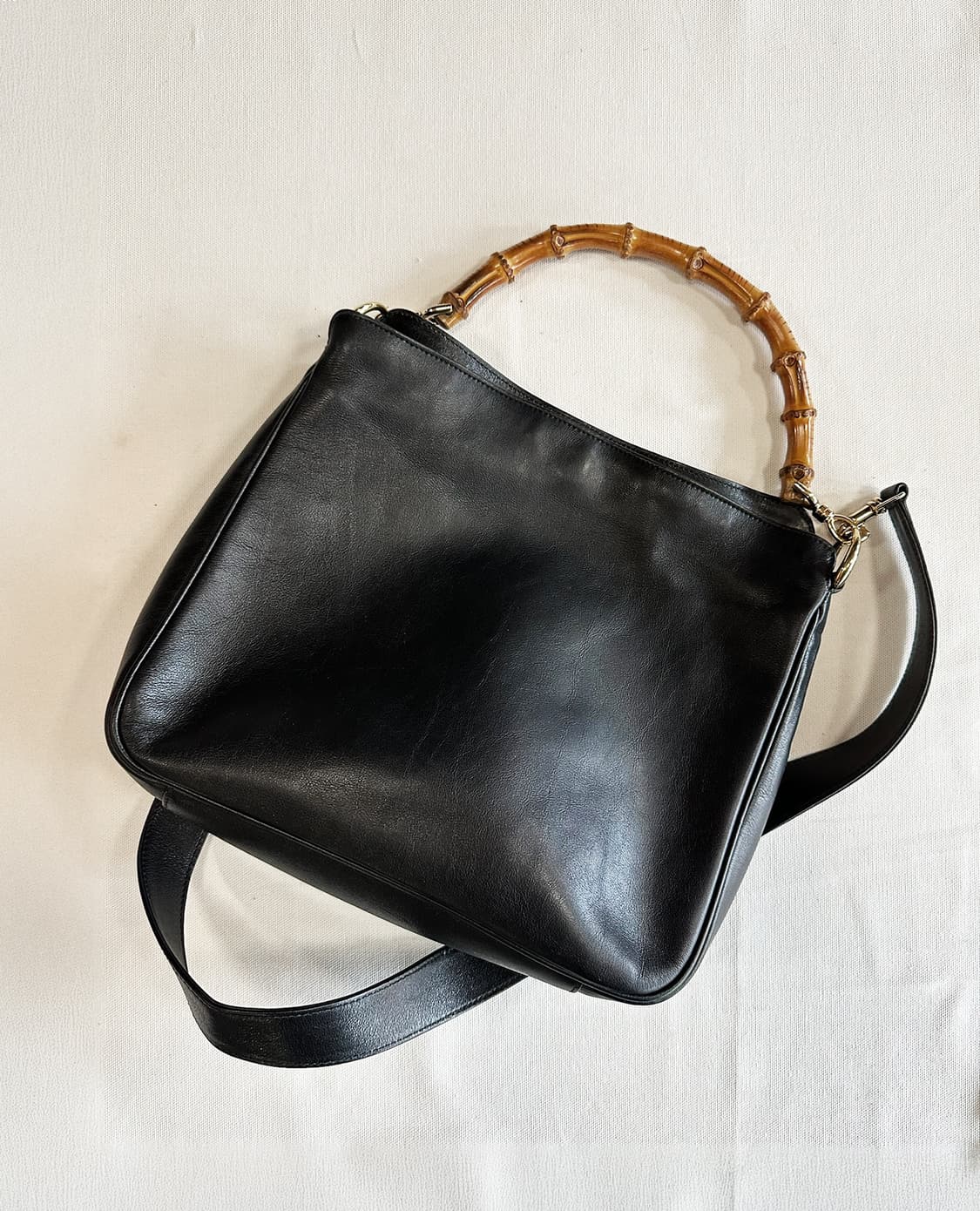 GUCCI leather bamboo bag 상품이미지6