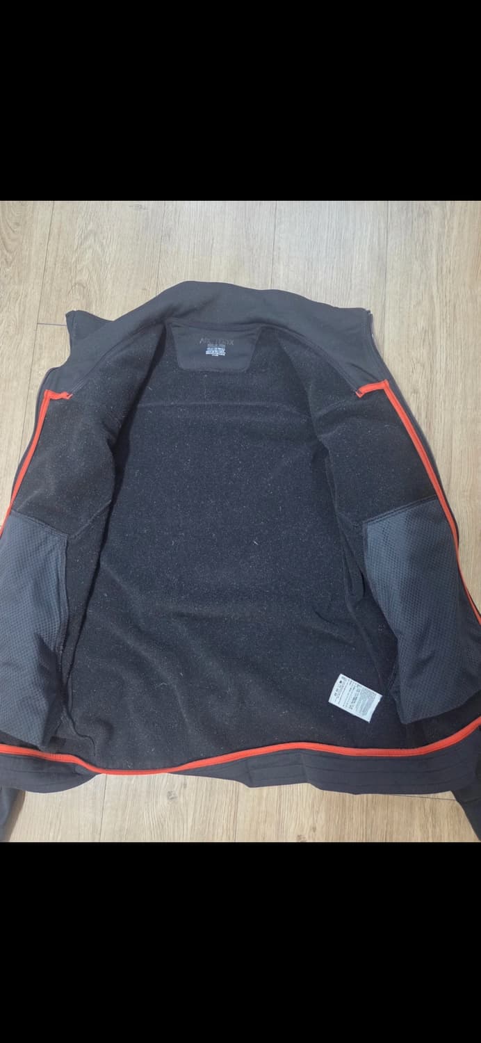 아크테릭스 블랙 집업 자켓 s 상품이미지2