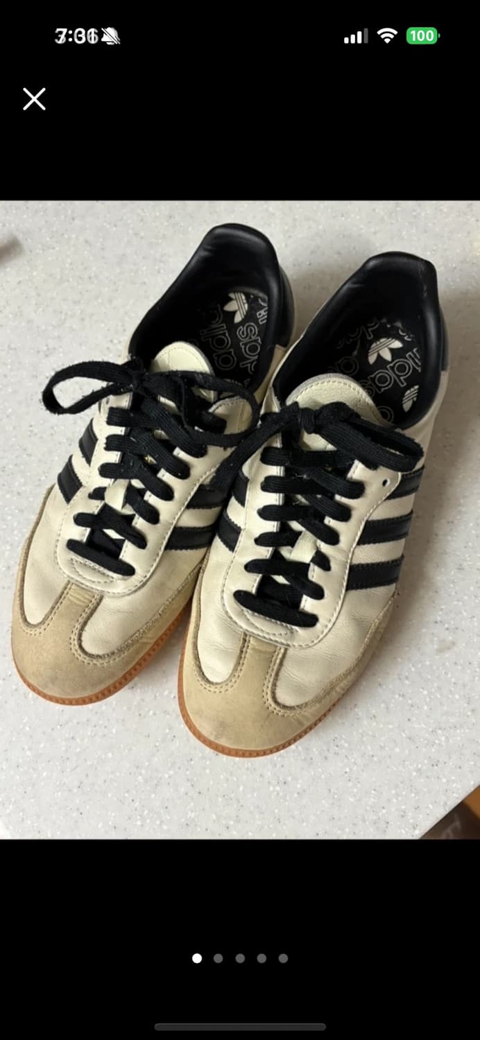 아디다스 삼바 Adidas Samba OG Cream White Core 상품이미지1