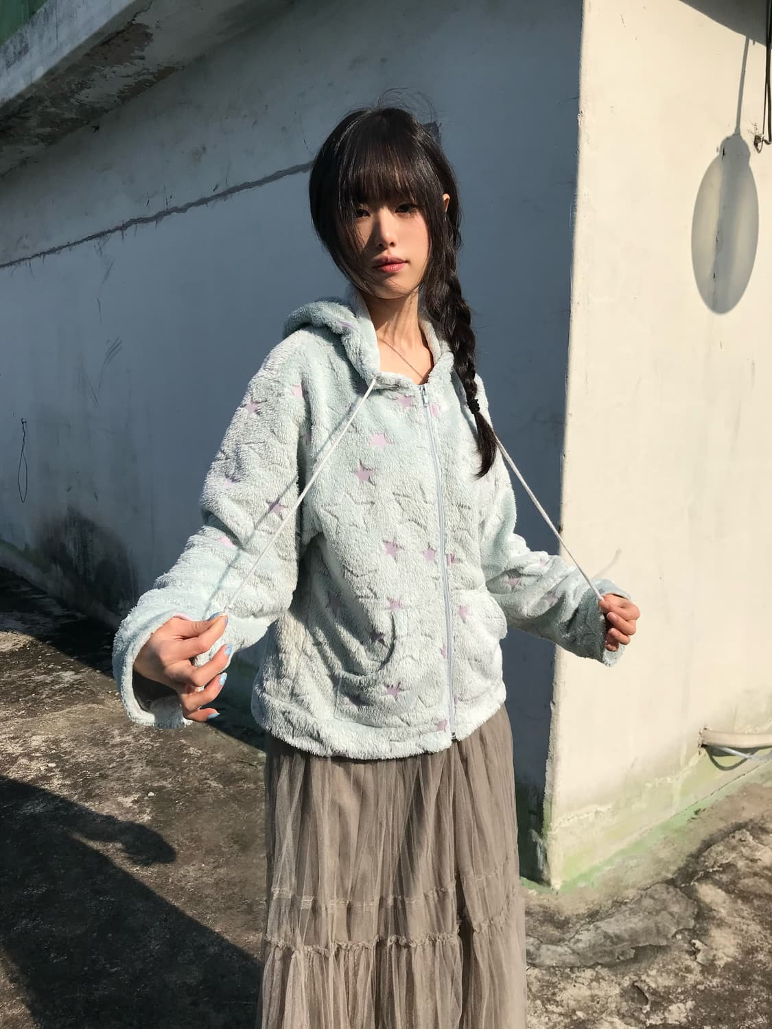 민트스타 플리스 후디 상품이미지2