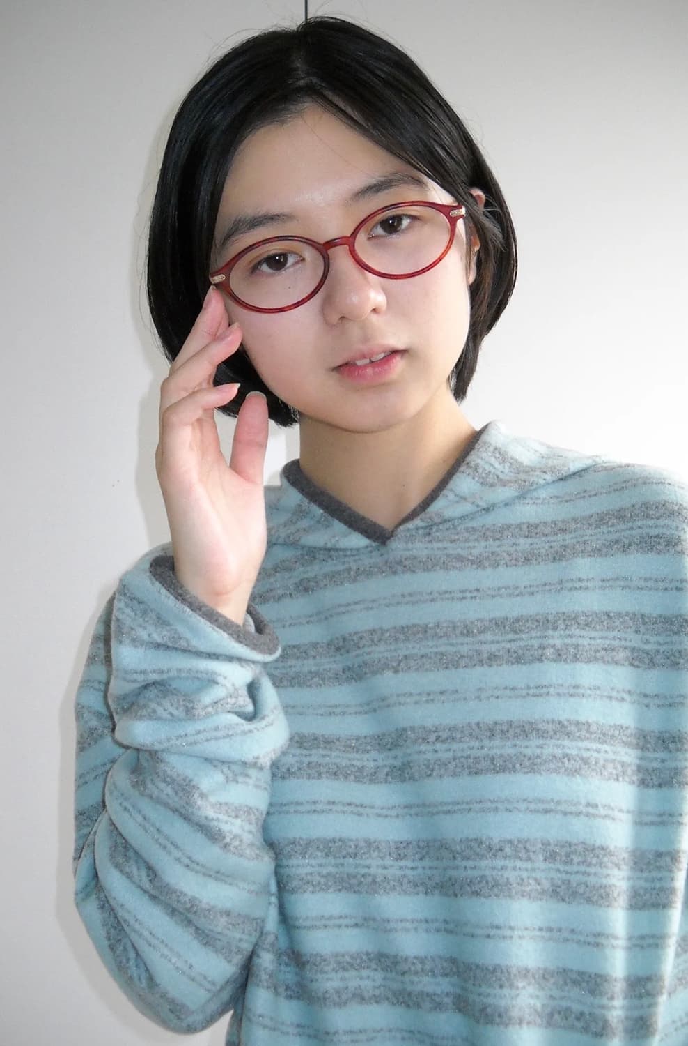 페스토 STRIPE SWEAT HOODED T OP TEA 상품이미지1