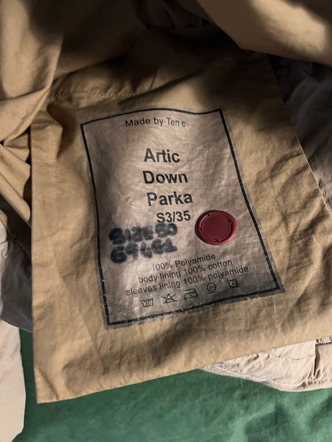 텐씨 아틱 베이지 50사이즈 상품이미지3