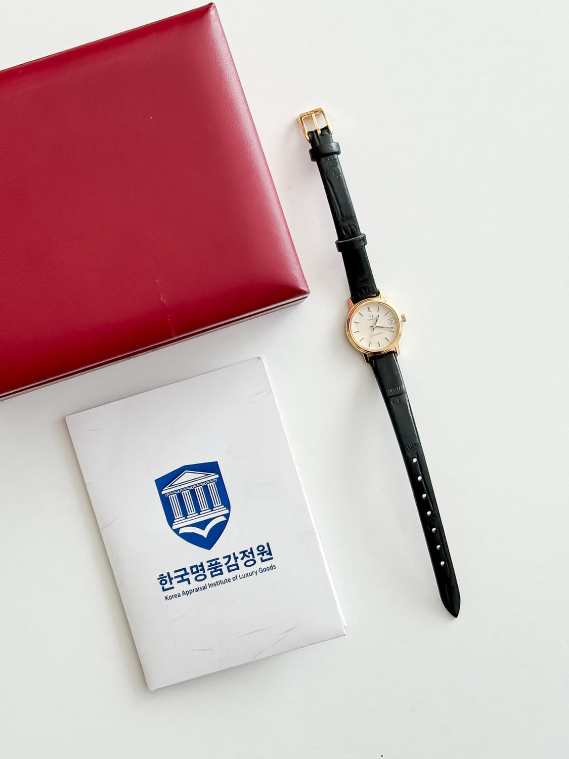 오메가 씨마스터 라운드 시계 상품이미지10