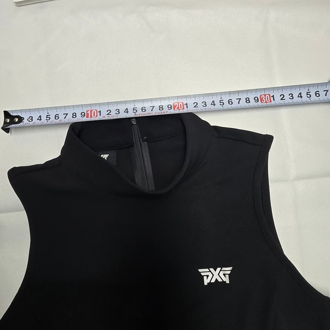 0830 PXG 블랙 플리츠 민소매 골프 원피스s 상품이미지6